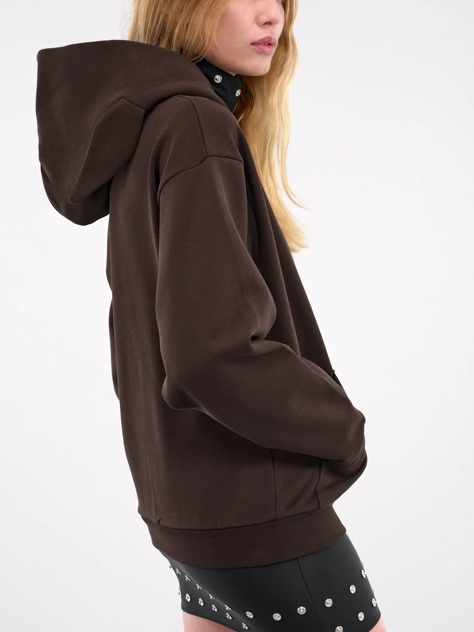 Alien Ears Hoodie (COPJS111BIS523-BROWN)