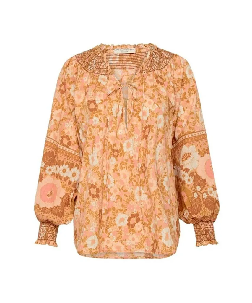 Annie Blouse Peach