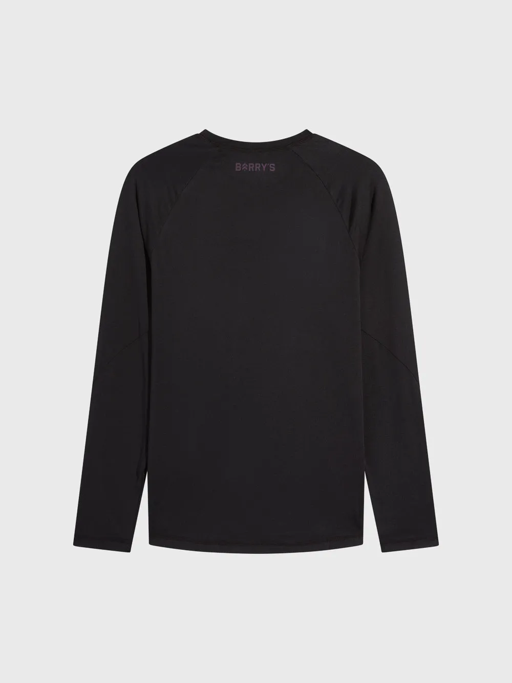 BARRY'S BLACK LONG SLEEVE TEE