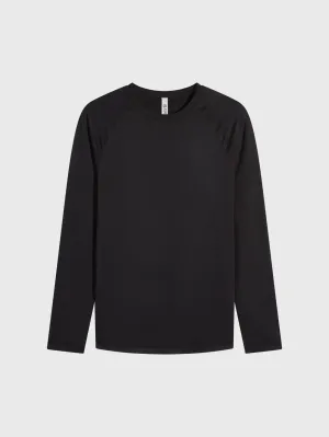 BARRY'S BLACK LONG SLEEVE TEE