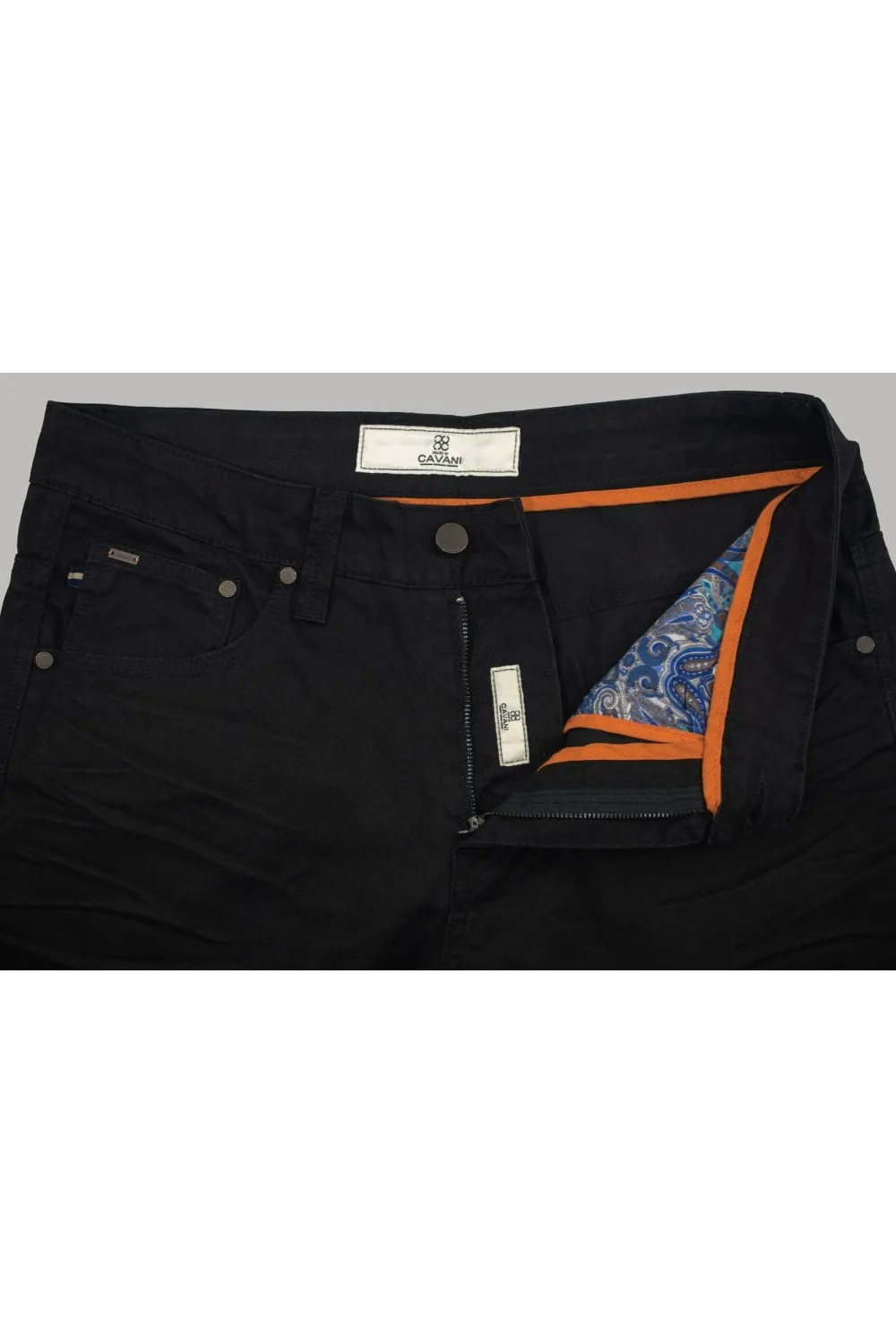 Brad Black Long Denim Jeans