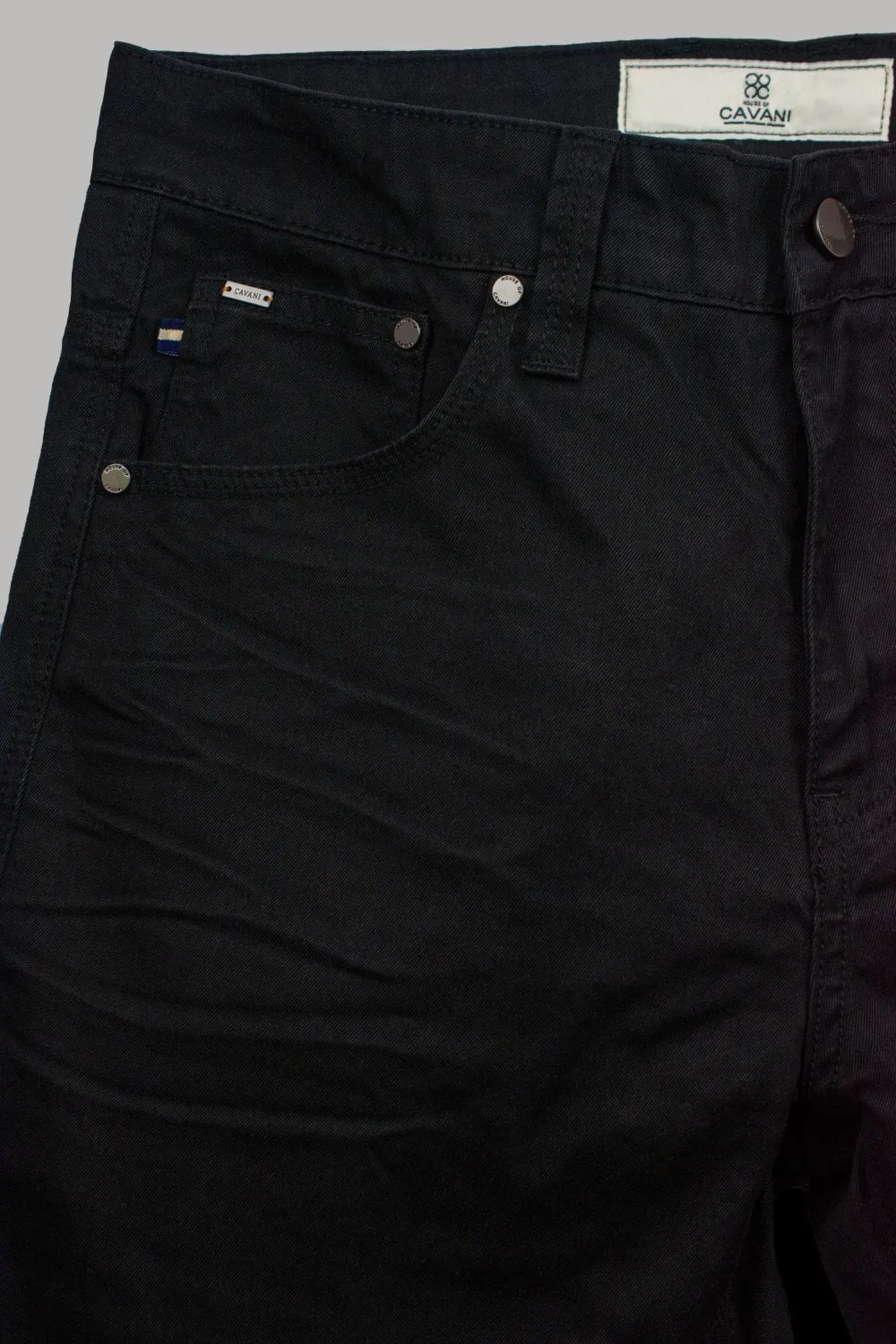 Brad Black Long Denim Jeans