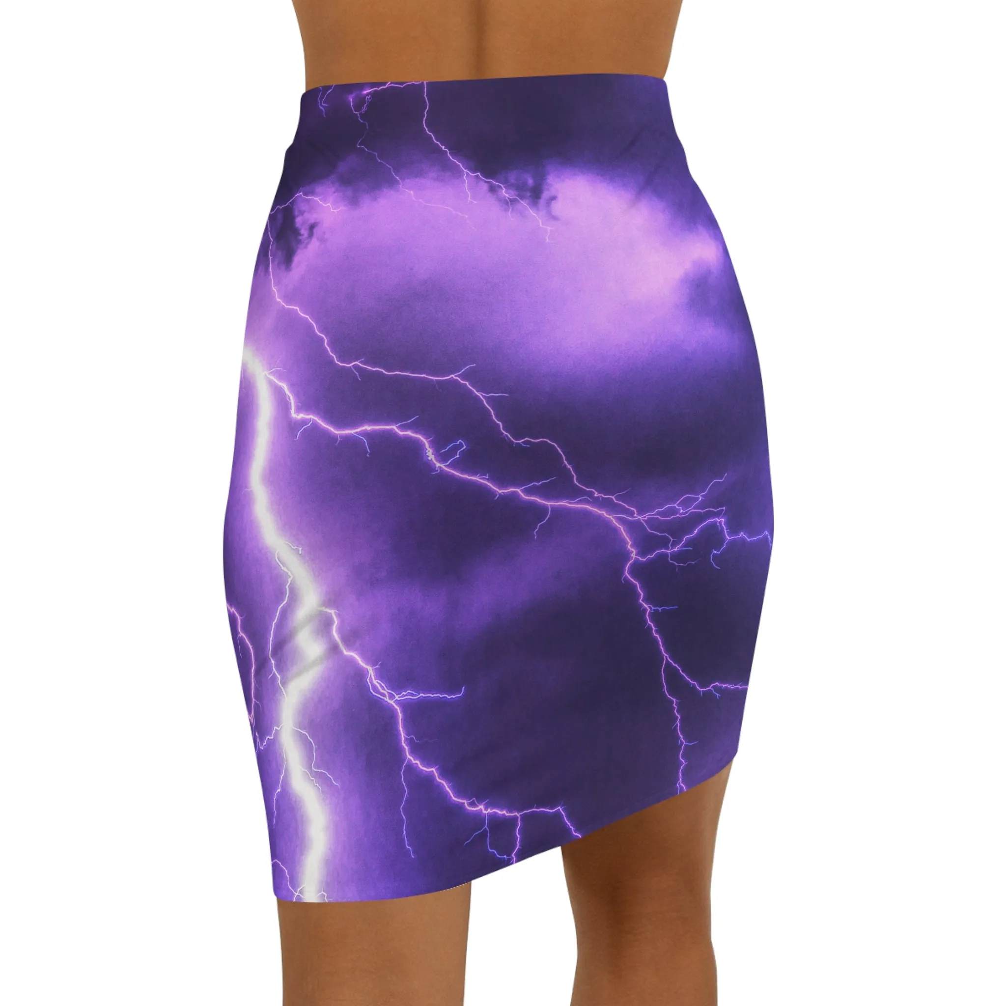 Electric Thunder - Inovax Women's Mini Skirt