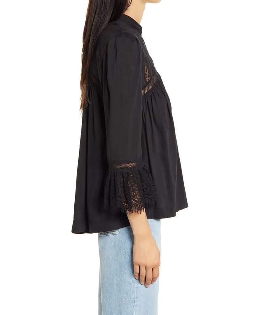 Esme Buttondown Black