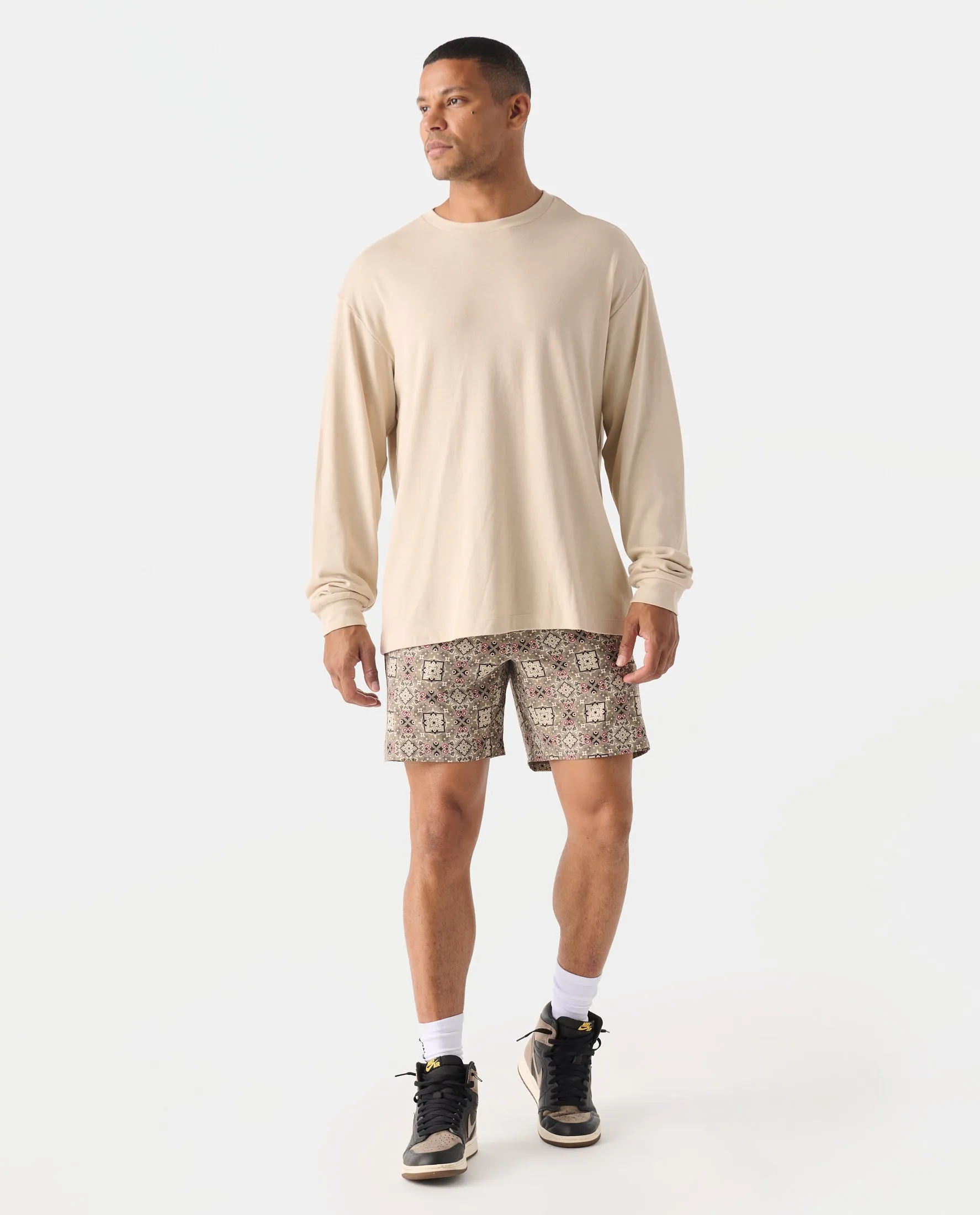 Fairfax Oversized LS Tee Dune