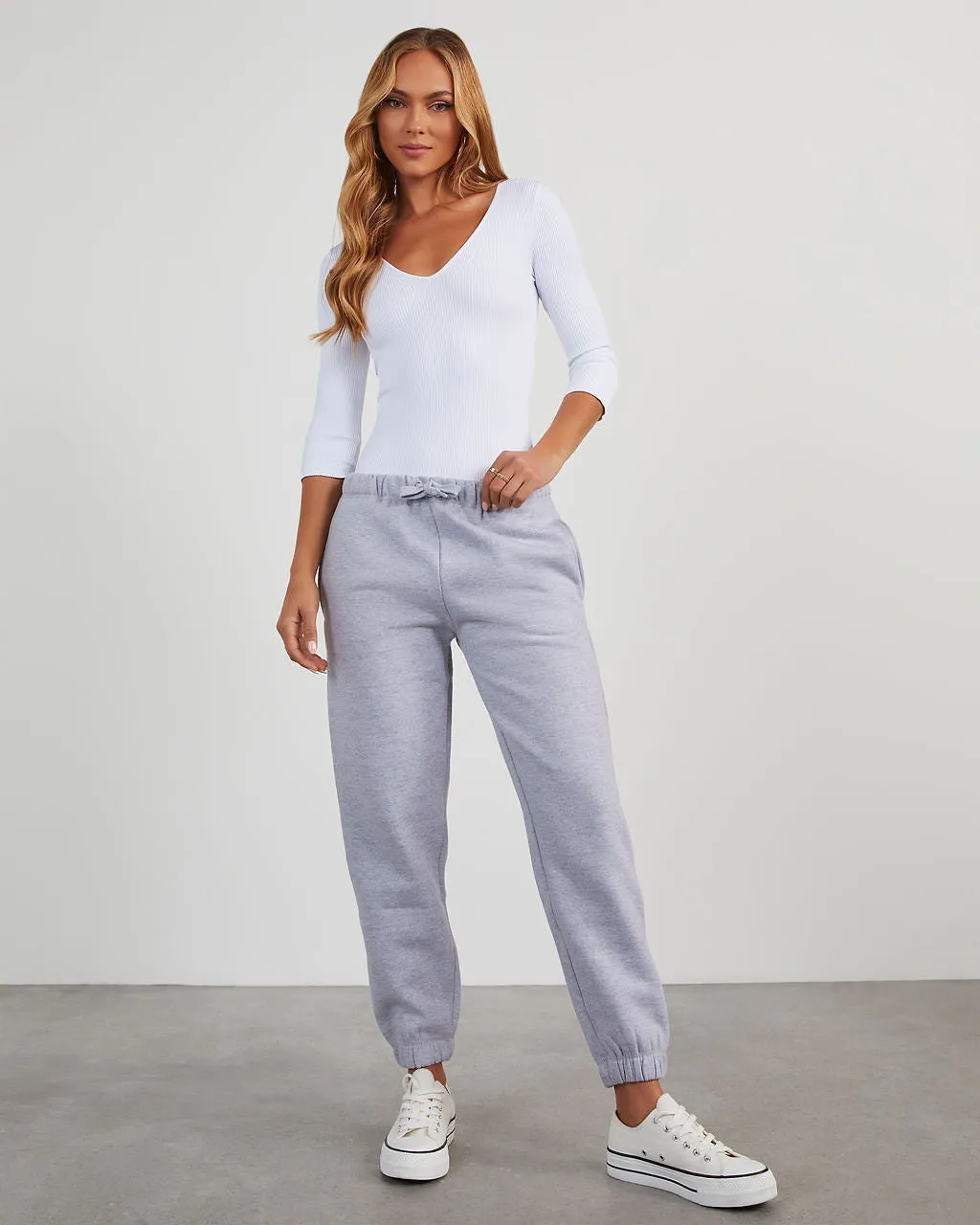 Forever Essential Cotton Blend Joggers