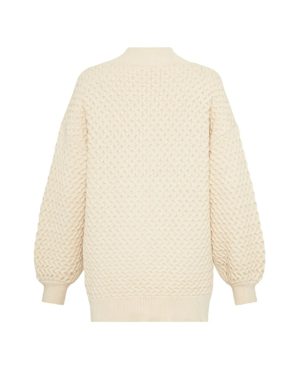 Highland Knit Cardigan Cream