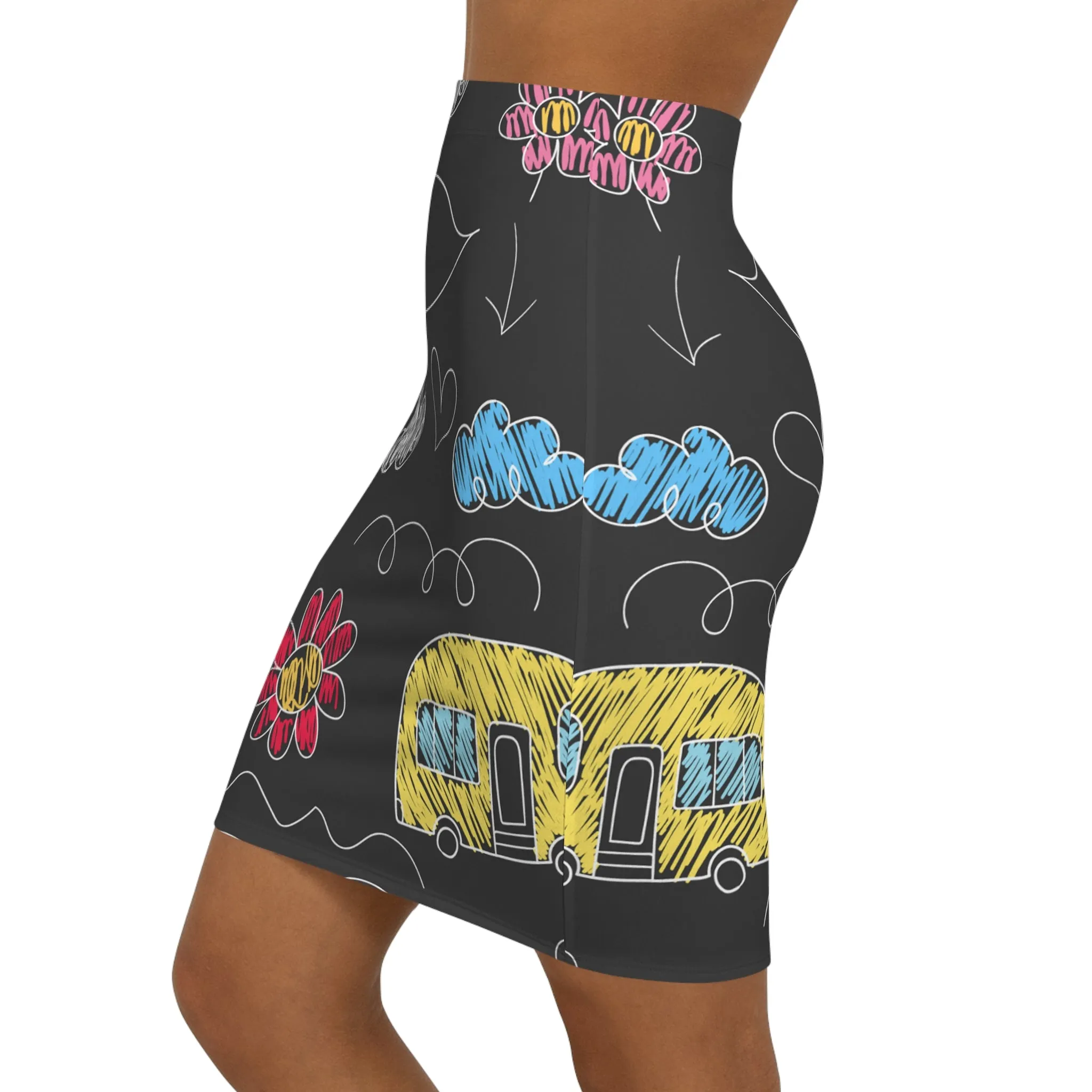 Kids Doodle Playground - Inovax Women's Mini Skirt