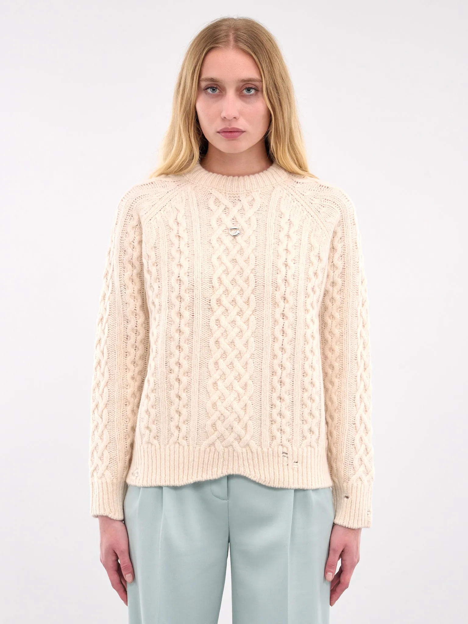 Knitted Sweater (COPML128Y3008-BEIGE)