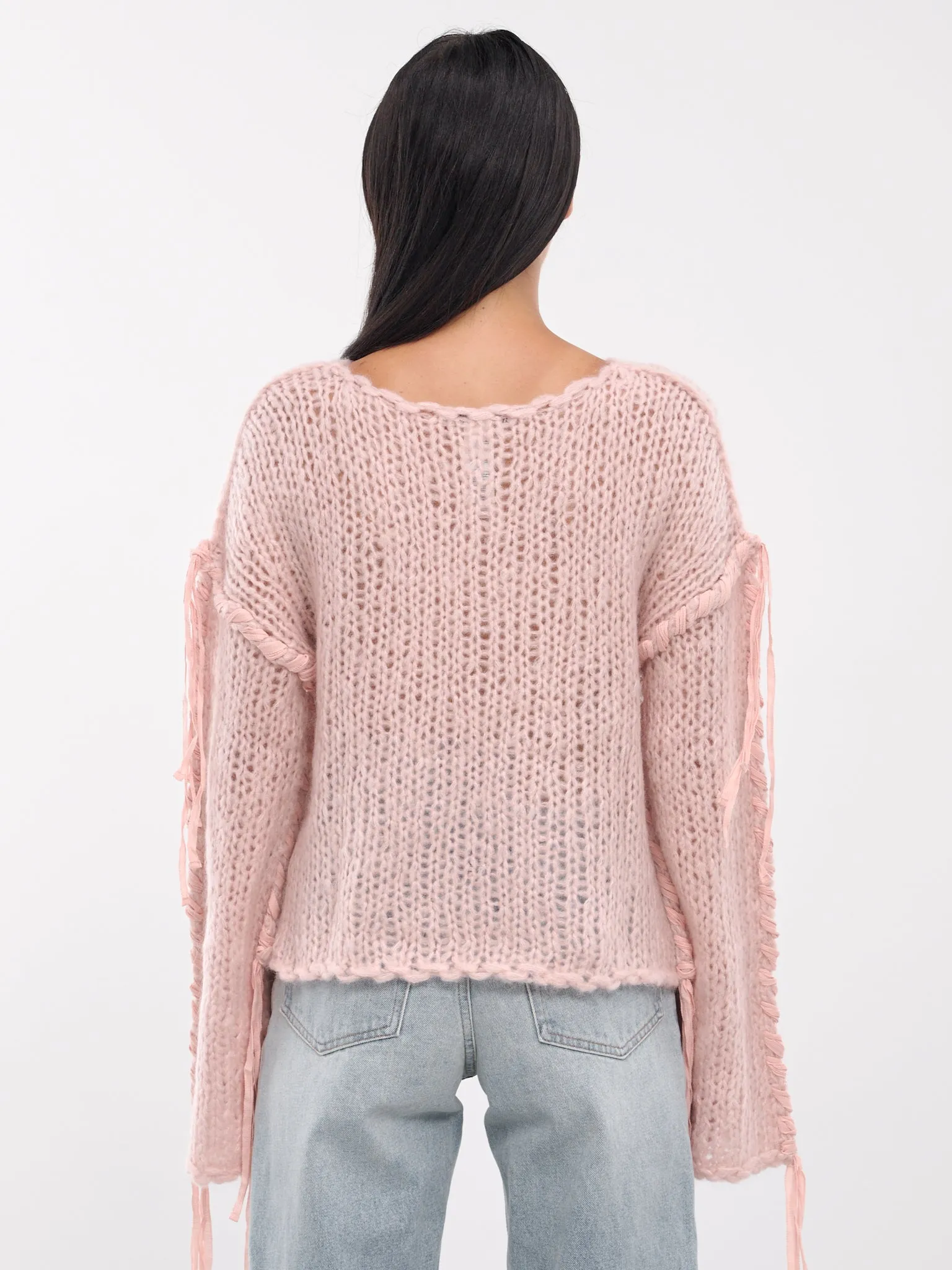 Lacing Knit Jumper (A60544-AD4-LIGHT-PINK)