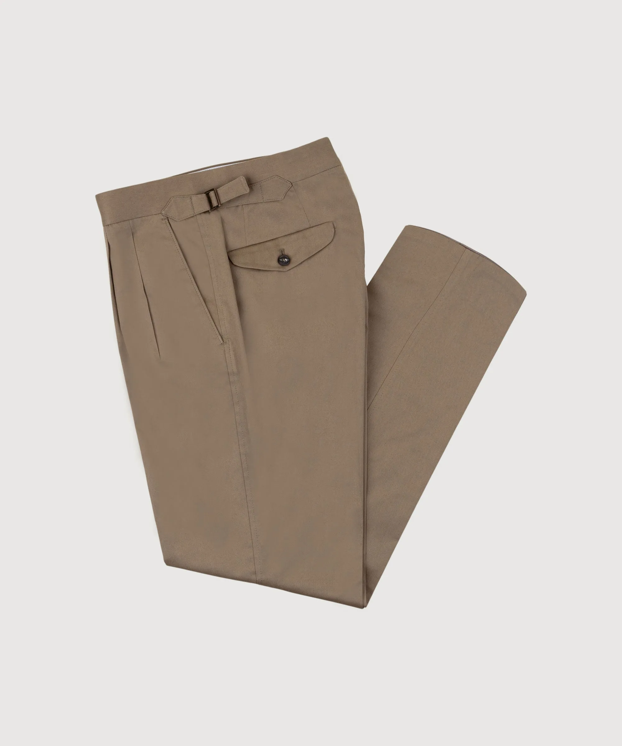 Light Pleated Dinner Trousers