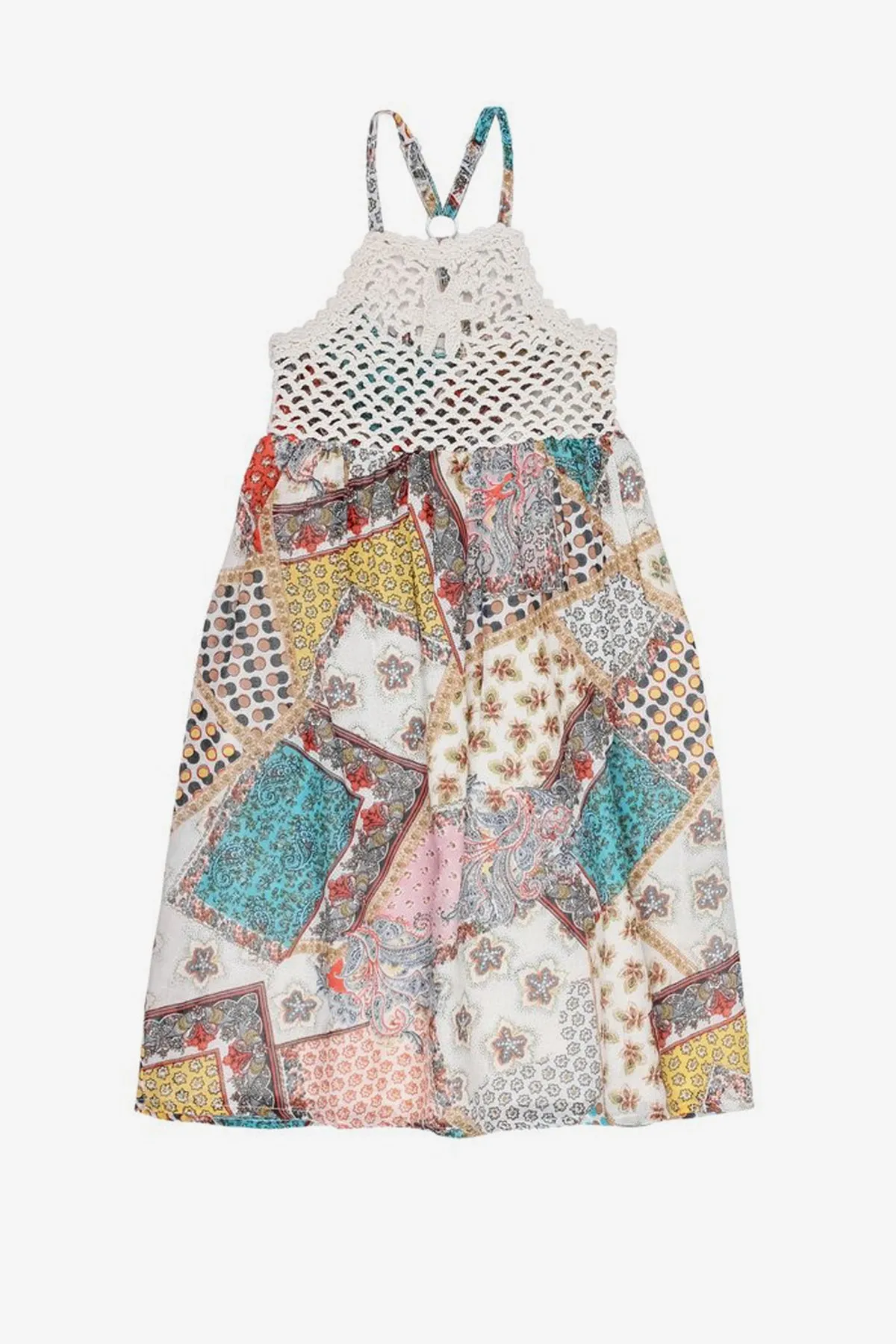 Mimi & Maggie Afternoon Sun Midi Girls Dress