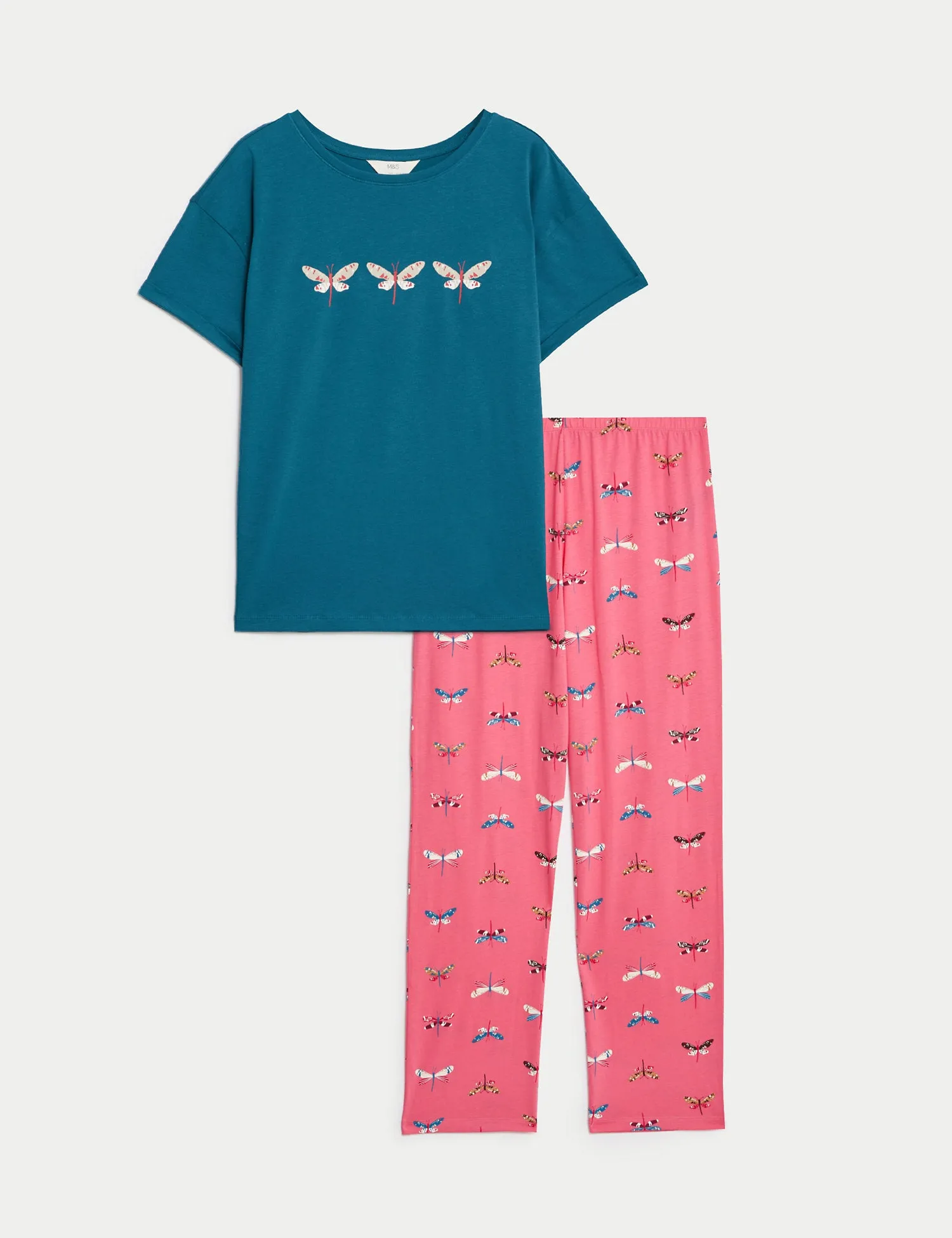 Pure Cotton Printed Pyjama Set