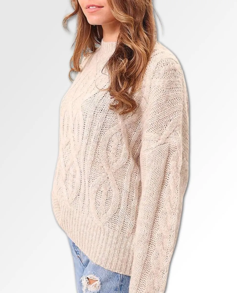 Retrograde Sweater Oatmeal