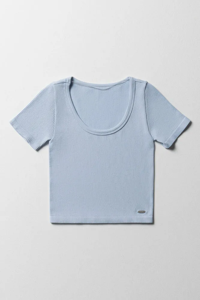 Seamfree T-Shirt Clear Sky