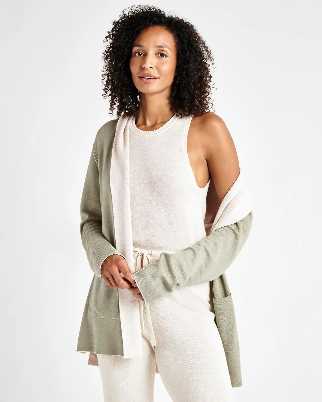 Sydney Cashblend Reversible Cardigan