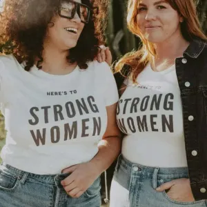 The Bee & The Fox  - Strong Woman T-SHIRT