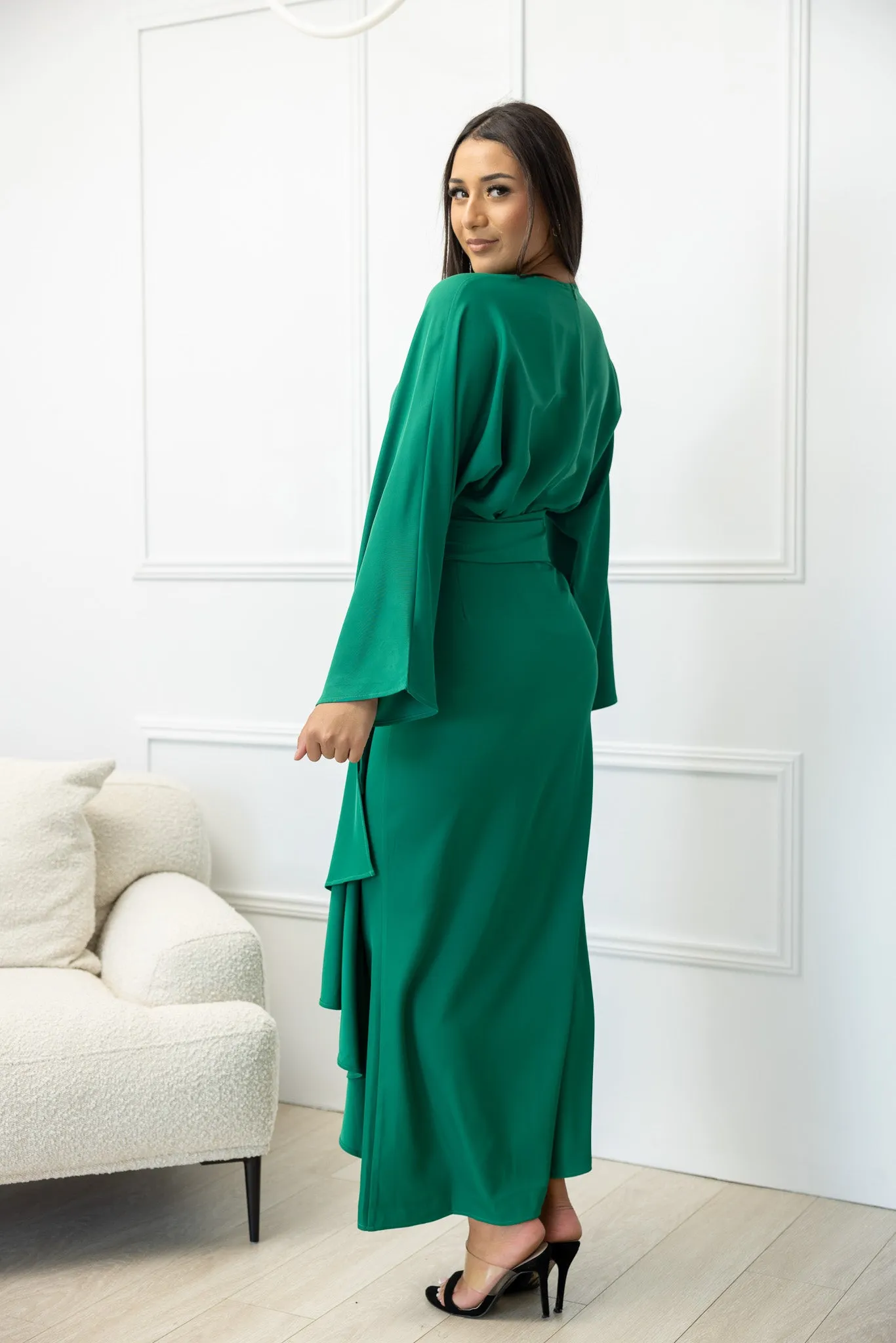 The Crescent Yanna Drape Tie Skirt