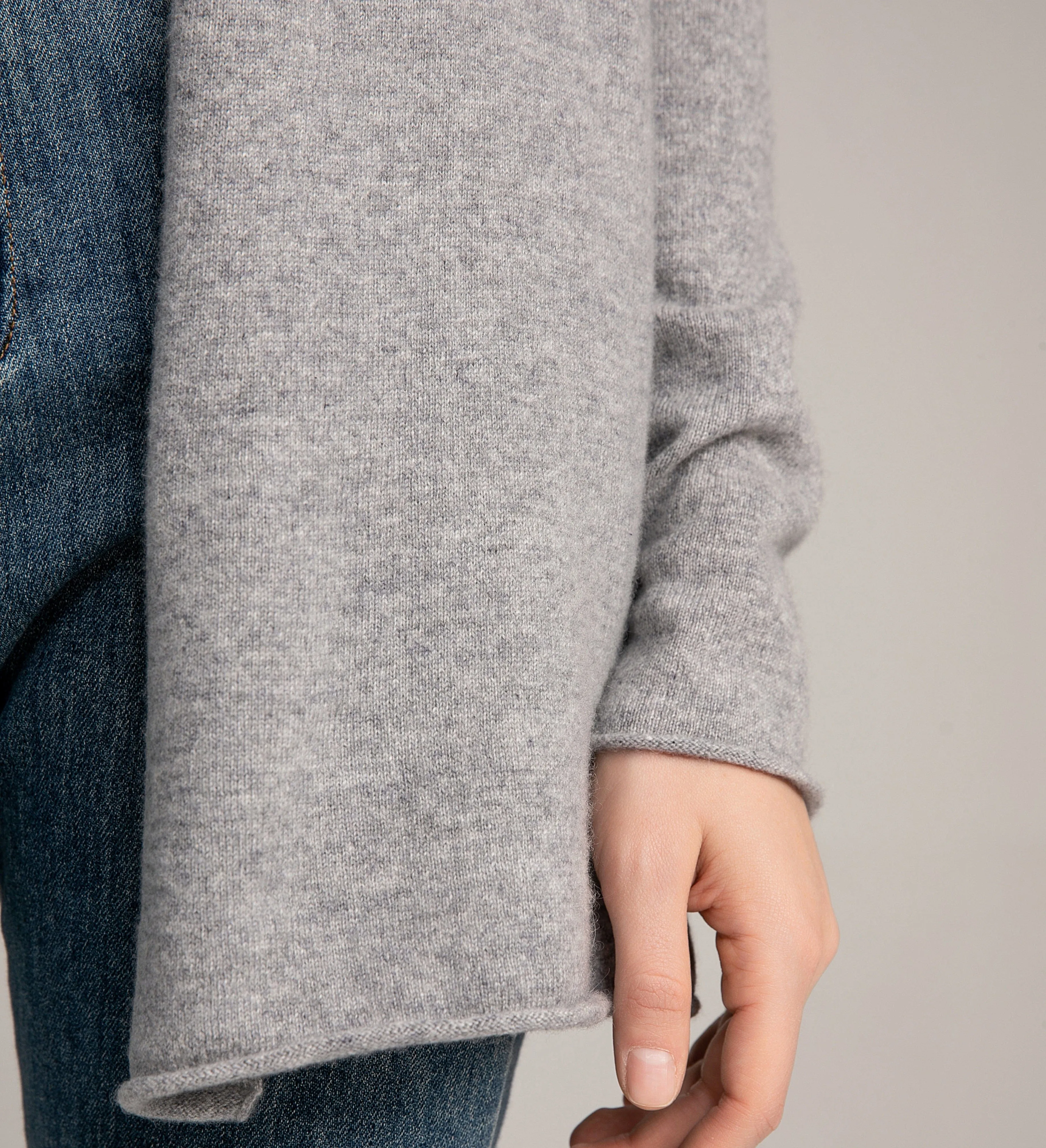 The Open Front Cashmere Cardigan Wrap