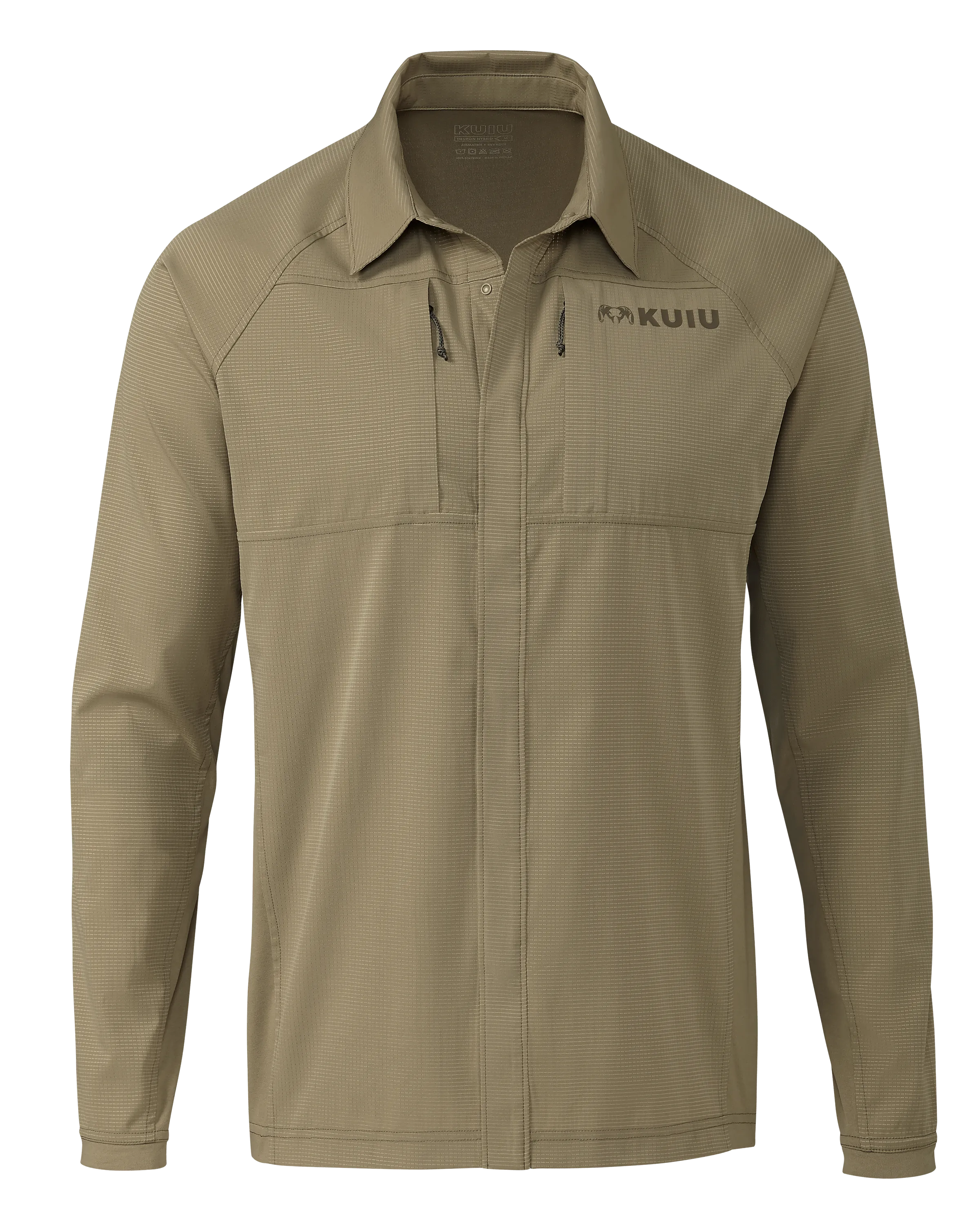 Tiburon Hybrid Snap Shirt | Khaki