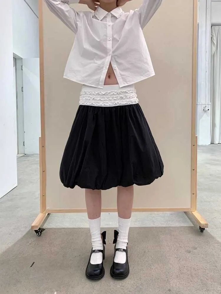 Versatile bubble skirt【s0000010380】