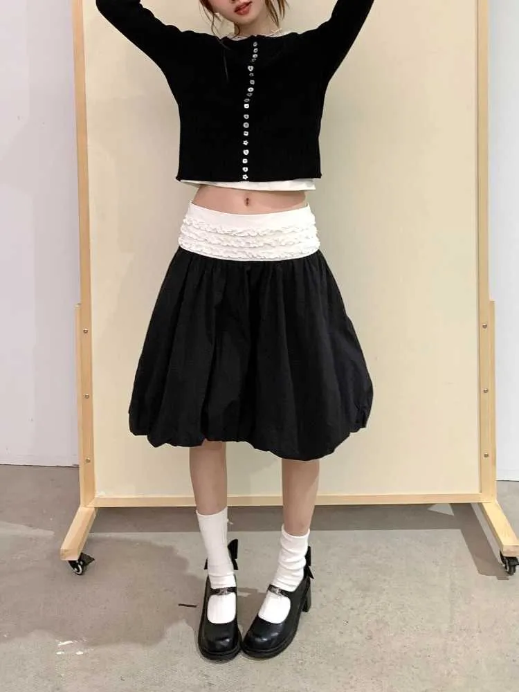 Versatile bubble skirt【s0000010380】