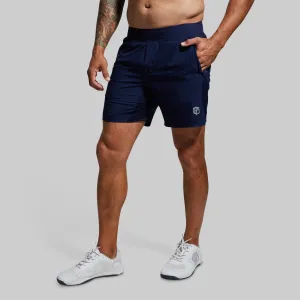 Versatile Short w/ Compression 7" (Navy)